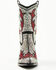 Image #4 - Azalea Wang Women's Kaitland Embellished Boots - Snip Toe, Black/red, hi-res