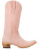 Image #2 - Lane Women's Emma Jane Tall Western Boots - Snip Toe, Blush, hi-res