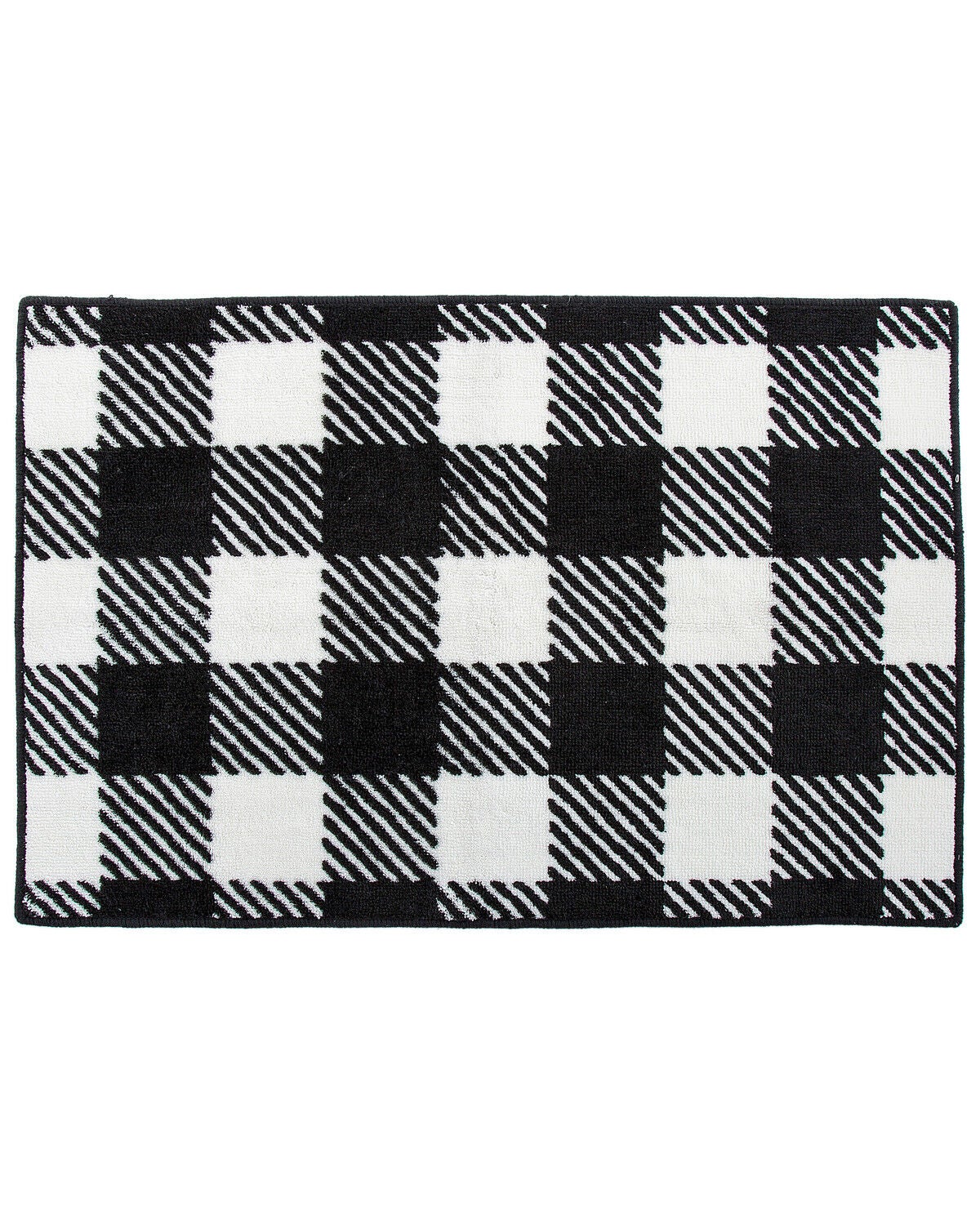 HiEnd Accents Camille Rug, Black/white, hi-res