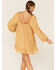 Show Me Your Mumu Women's Dot Briar Mini Dress, Gold, hi-res