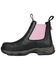 Image #3 - Moxie Traders Women's Angel Pull-On Slip Resistant Work Boots - Composite Toe, Black, hi-res