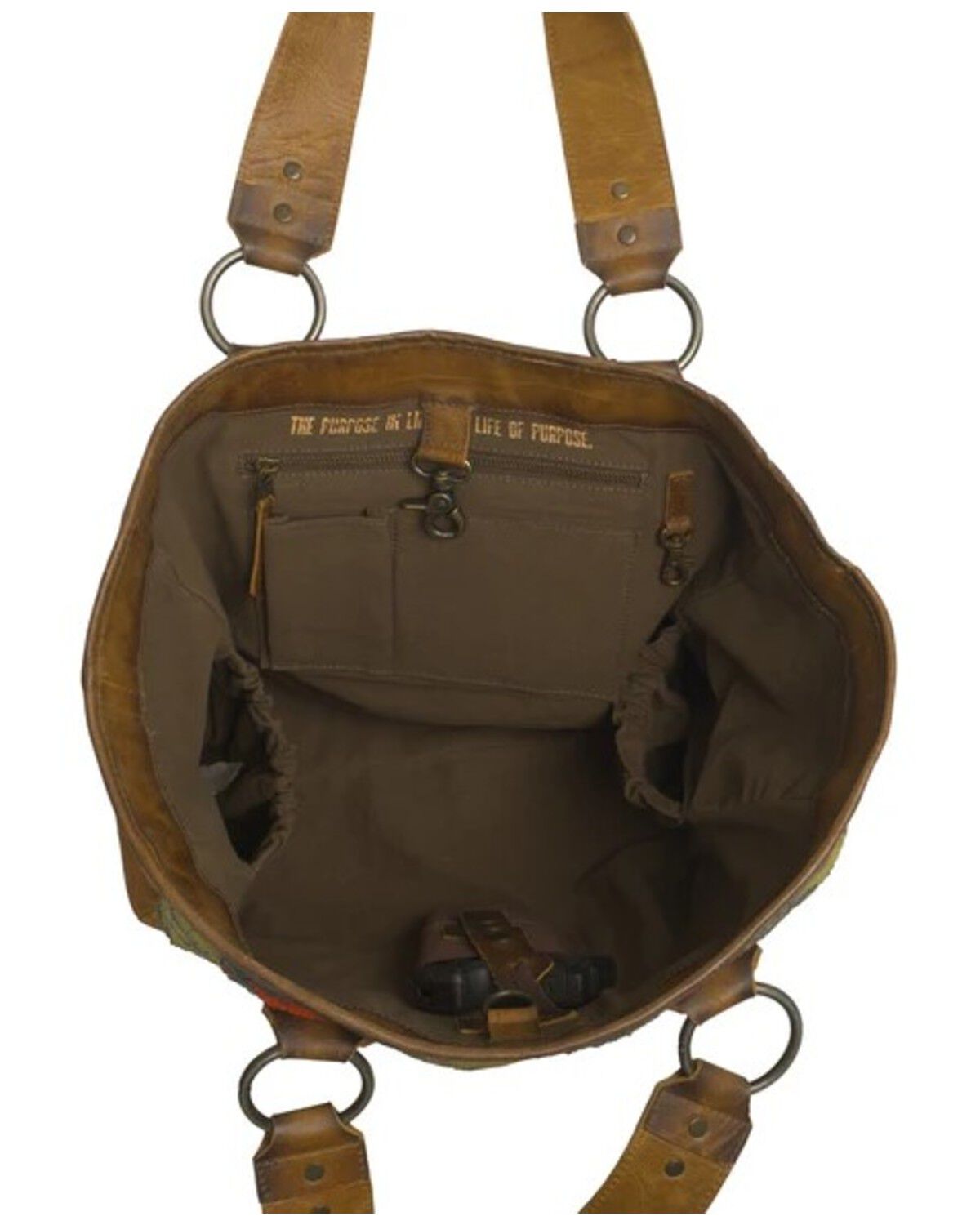 Image #2 - STS Ranchwear By Carroll Women's Baja Dreams Large Tote Bag, Rust Copper, hi-res