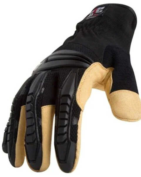 212 Performance Men's Impact Speedcuff Cut Resistant 5 Work Gloves, Black, hi-res