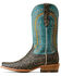 Ariat Men's Futurity Time Western Boots - Broad Square Toe, Black, hi-res
