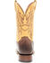 Dan Post Men's Exotic Snake Western Boots - Broad Square Toe, Brown, hi-res