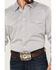 Image #3 - Panhandle Men's 80/20s Dobby Long Sleeve Western Pearl Snap Shirt - Big , Taupe, hi-res