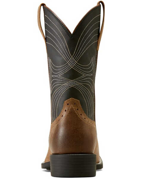 Image #3 - Ariat Men's Sport Western Boots - Broad Square Toe , Brown, hi-res