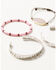 Image #3 - Shyanne Women's Agate Stone & Cactus 4pc Bracelet Set, Silver, hi-res