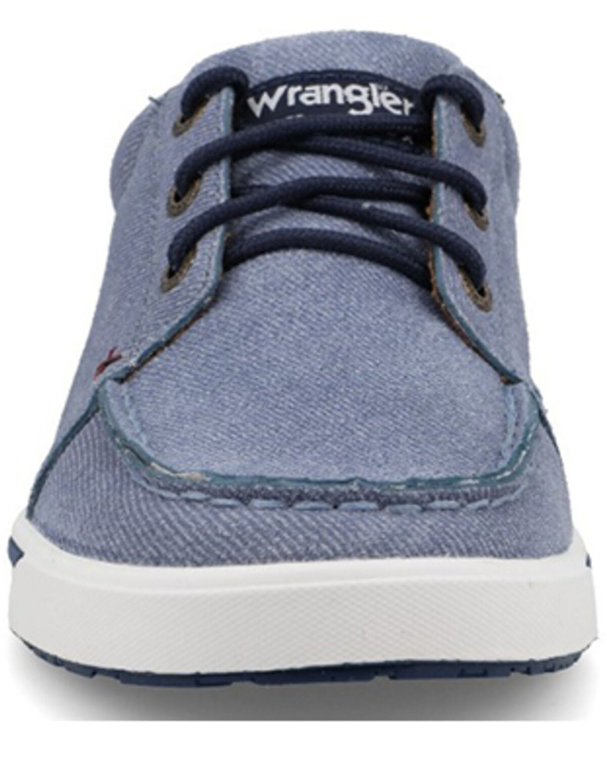 Image #4 - Twisted X Wrangler Women's Kicks Casual Shoes - Moc Toe, Blue, hi-res