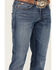 Image #2 - Ariat Men's M4 Ledge Medium Wash Stretch Relaxed Straight Jeans  , Blue, hi-res