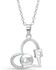 Image #2 - Montana Silversmiths Women's Open Heart Turquoise Pearl Necklace, Silver, hi-res