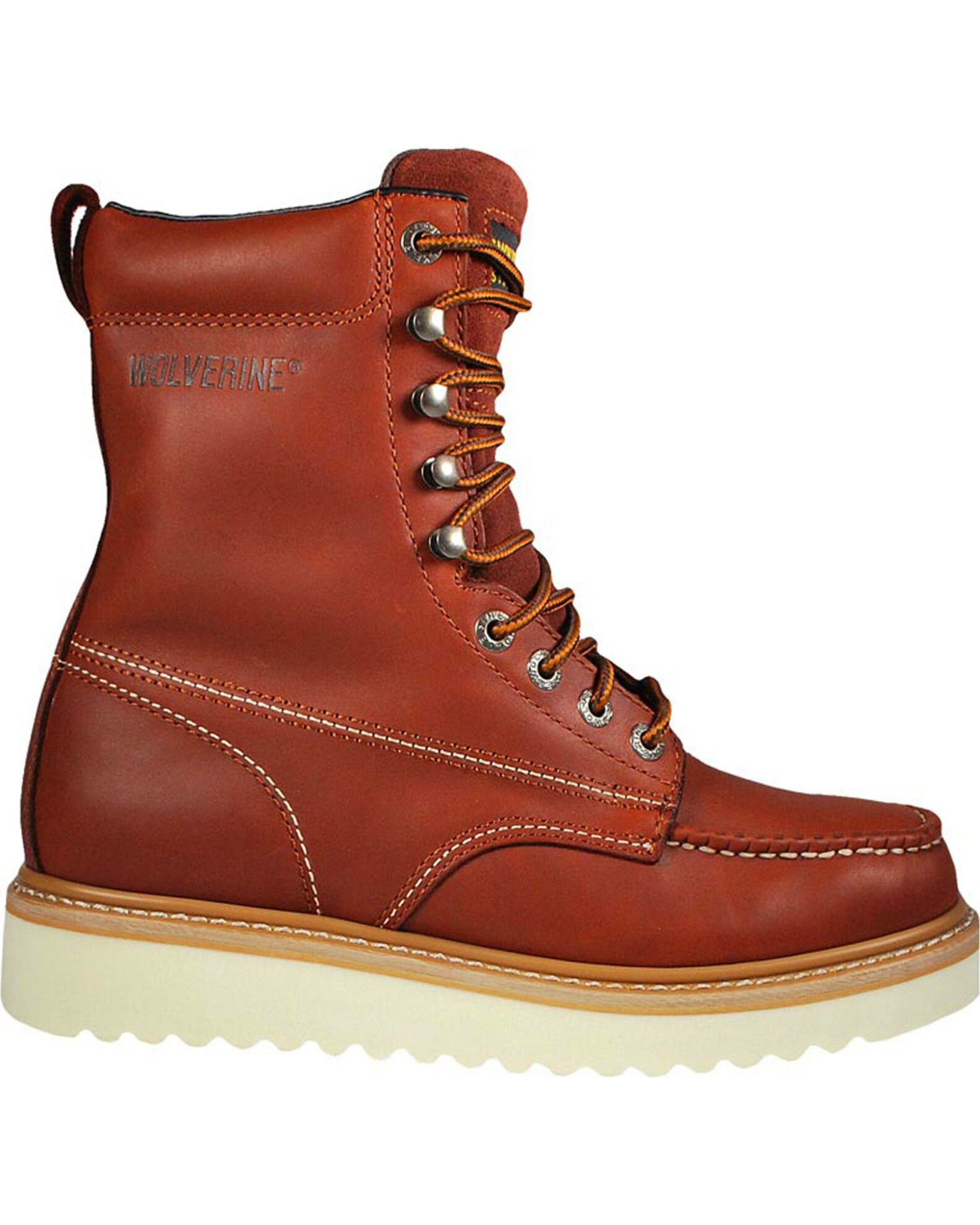 Wolverine leather work boots shop