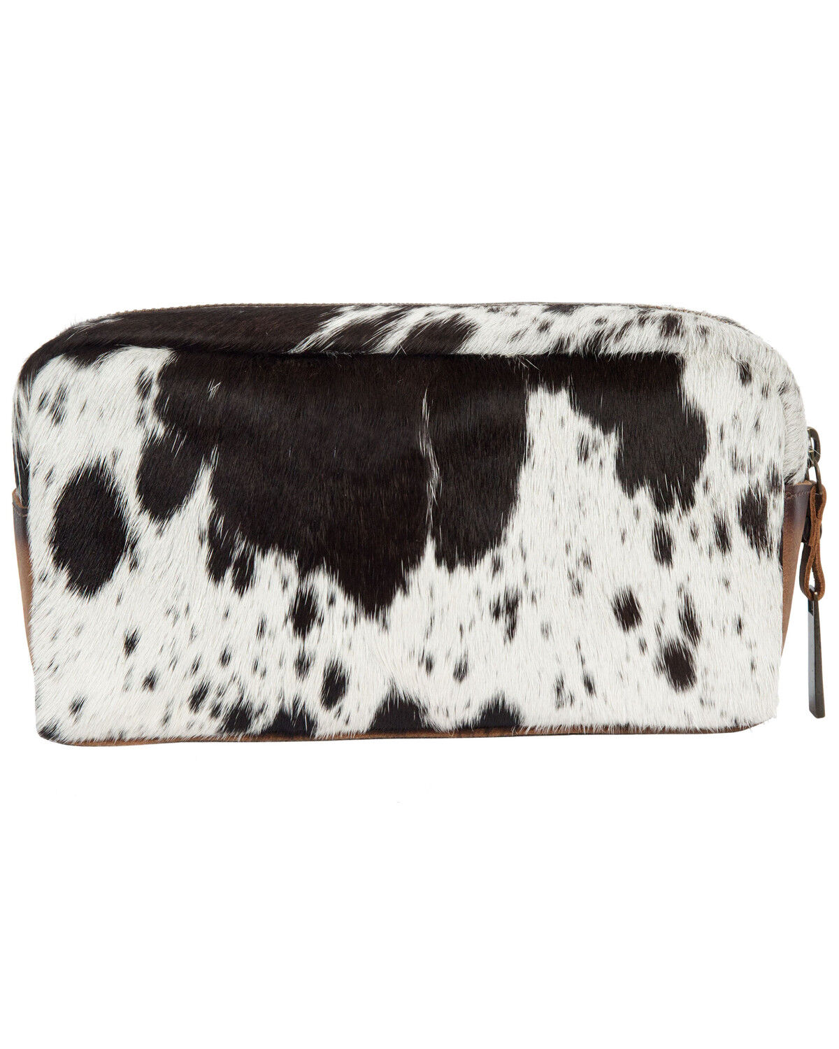Image #2 - STS Ranchwear Women's Cowhide Bebe Cosmetic Bag, Brown, hi-res