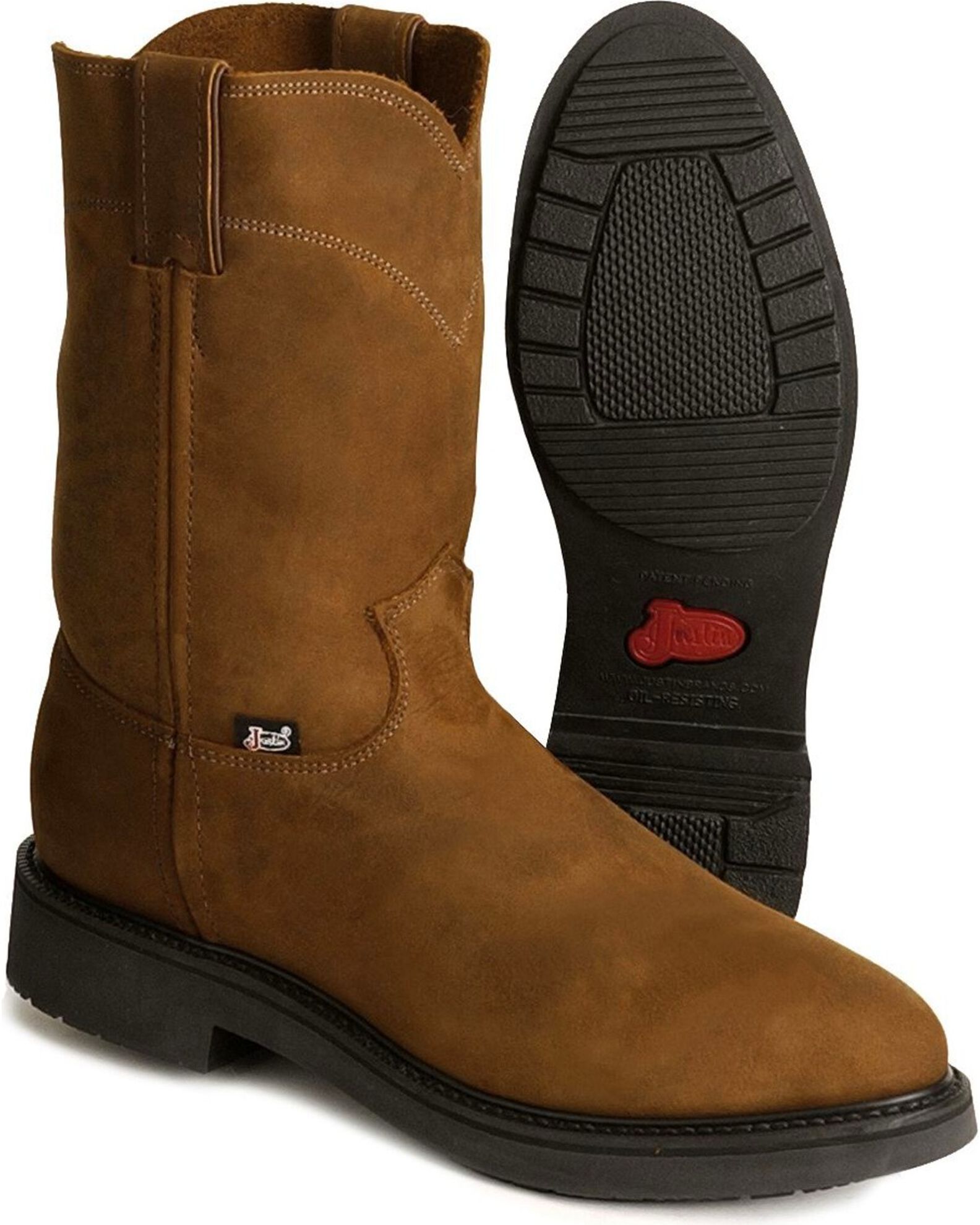 Pull on lineman boots shop