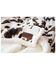 Image #4 - Carstens Home Tri-Color Cowhide Plush Sherpa Throw, Brown, hi-res
