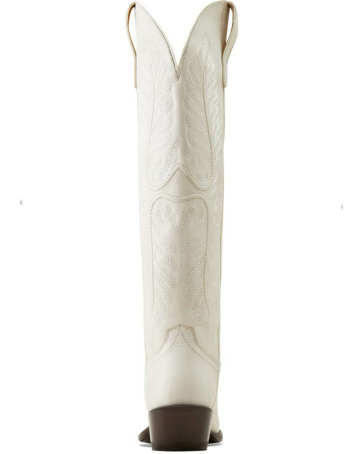Image #3 - Ariat Women's Belle StretchFit Tall Western Boots - Round Toe, White, hi-res