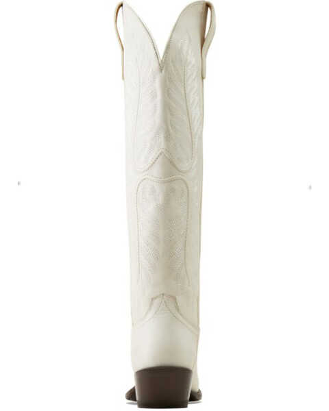 Image #3 - Ariat Women's Belle StretchFit Tall Western Boots - Round Toe , White, hi-res