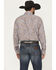 Image #4 - George Strait by Wrangler Men's Paisley Print Long Sleeve Button-Down Stretch Western Shirt, Multi, hi-res