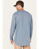 Image #4 - Hawx Men's FR Logo Long Sleeve Work T-Shirt , Blue, hi-res