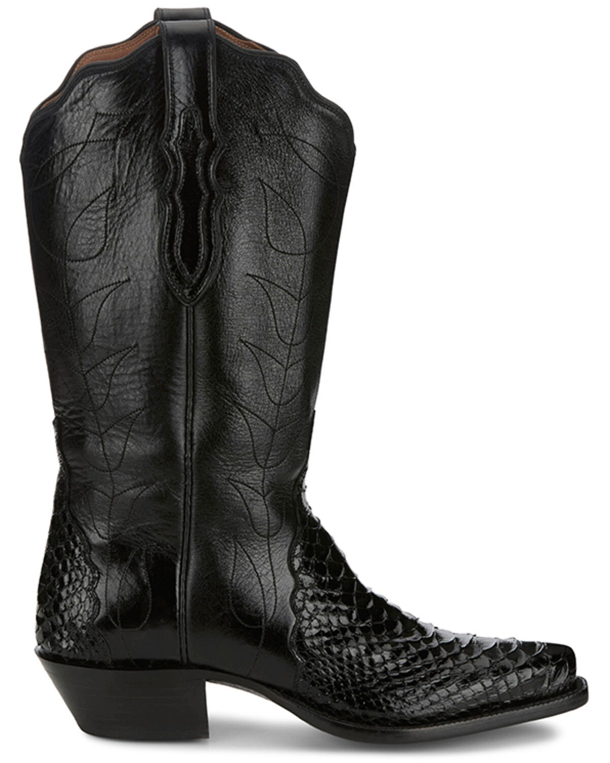Image #2 - Tony Lama Women's Boot Barn Exclusive Tri-Ad Exotic Python Western Boots - Snip Toe, Natural, hi-res