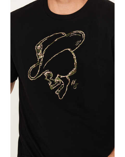 Image #3 - Moonshine Spirit Men's Camo Stitched Short Sleeve Graphic T-Shirt, Black, hi-res