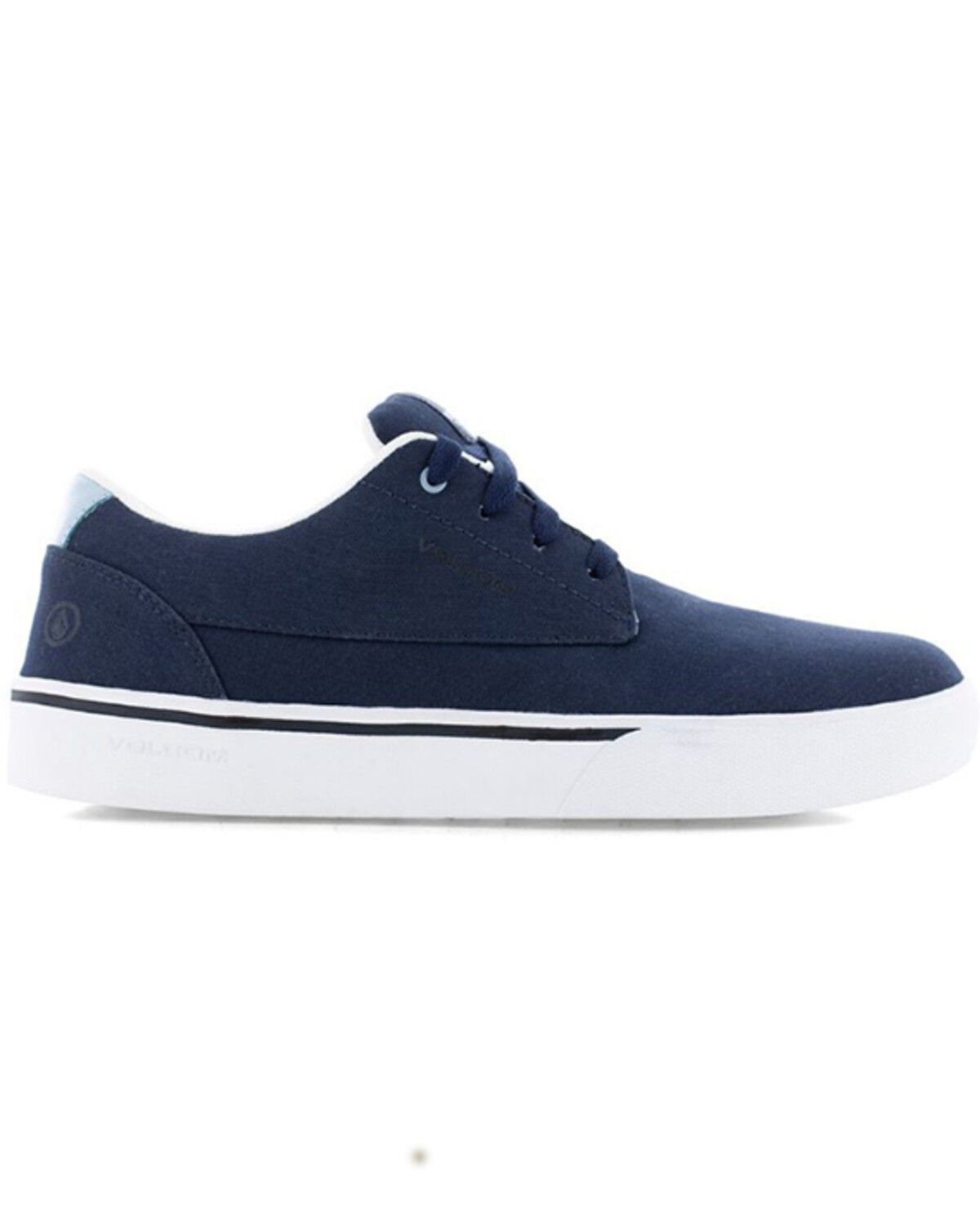 Image #2 - Volcom Men's True Skate Inspired Work Shoes - Composite Toe, Navy, hi-res