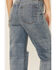 Image #4 - 7 For All Mankind Women's Easy Straight Distressed Denim Jeans, Blue, hi-res