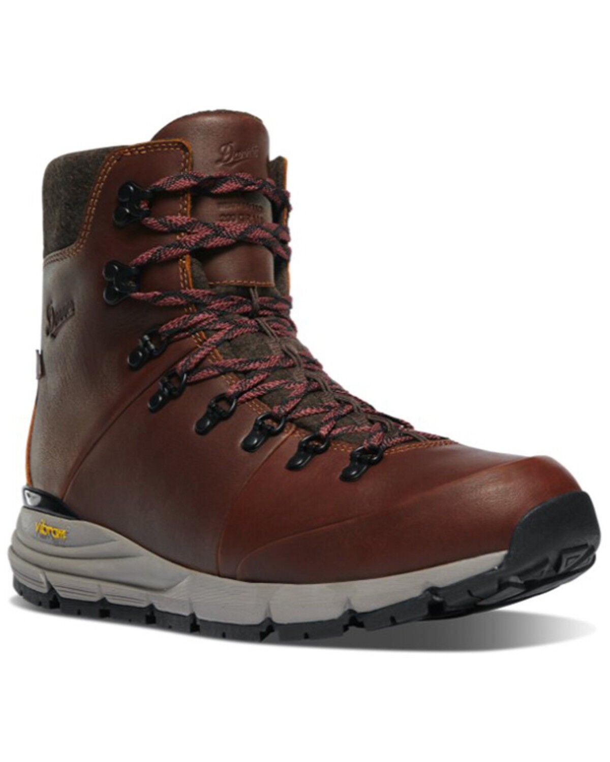 Danner Men's Arctic 600 Insulated Hiker Work Boots - Round Toe, Brown, hi-res