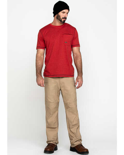 Image #6 - Ariat Men's Rebar Workman Technician Graphic Work T-Shirt , Red, hi-res