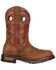 Image #3 - Rocky Branson Waterproof Work Boots, Aztec, hi-res