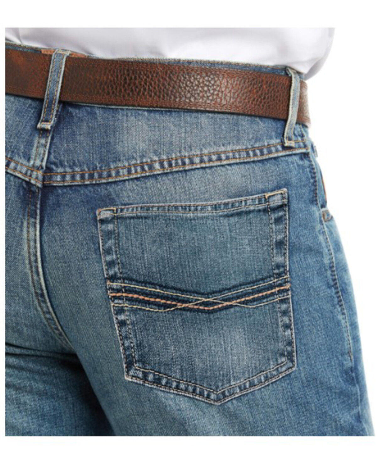 Image #3 - Ariat Men's M2 Relaxed Fit Granite Bootcut Jeans, Granite, hi-res