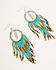 Image #1 - Idyllwind Women's Side Tracked Beaded Earrings, Turquoise, hi-res