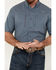 Image #3 - Ariat Men's VentTEK Classic Fit Solid Short Sleeve Performance Shirt - Tall , Grey, hi-res