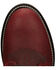 Image #6 - Justin Women's McKean Lace-Up Boots - Round Toe, Red, hi-res