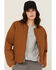 Image #1 - Carhartt Women's Rain Defender Loose Fit Lightweight Insulated Jacket, Brown, hi-res