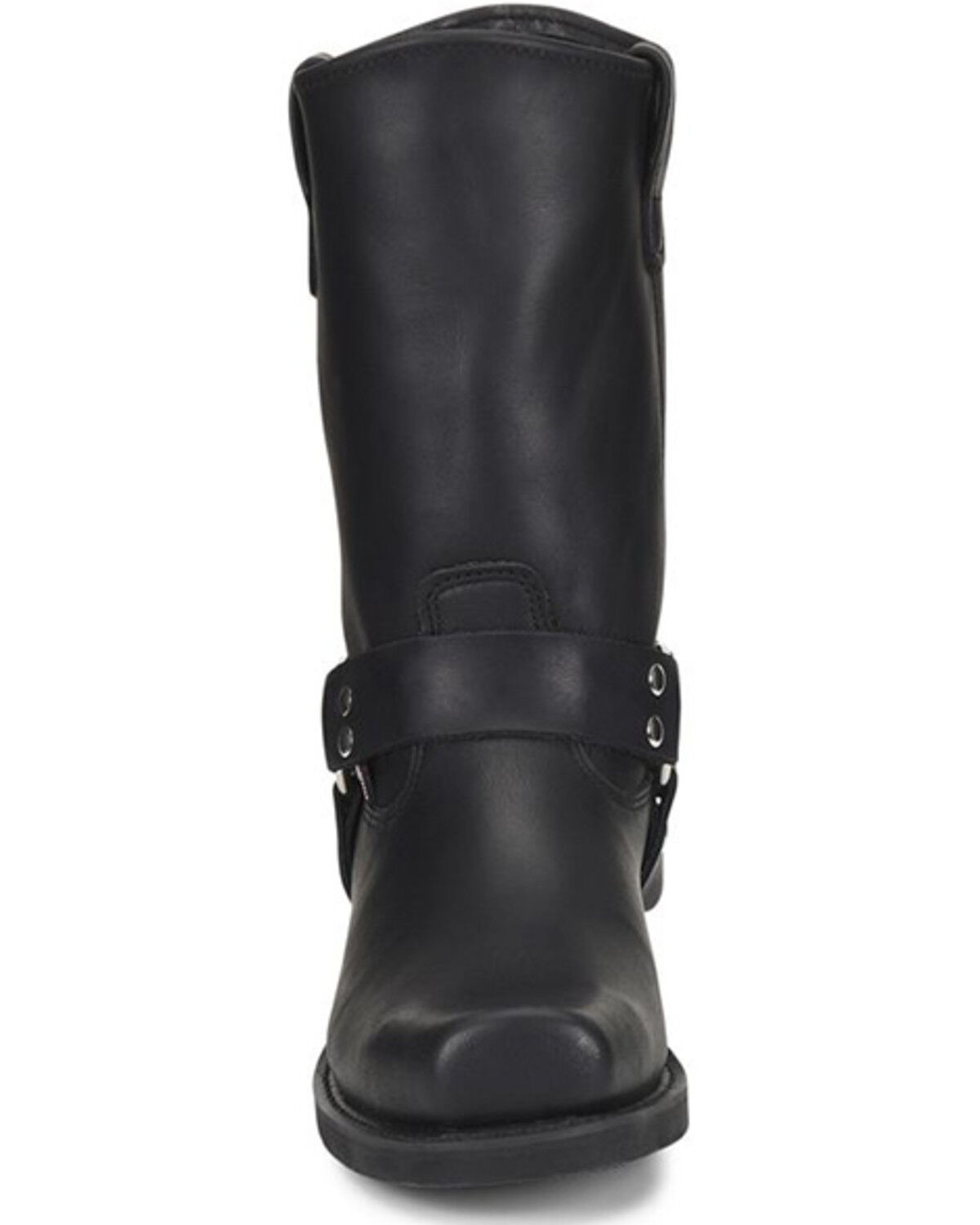 Image #4 - Double H Men's Harness Boots - Square Toe, Black, hi-res