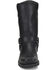 Image #4 - Double H Men's Harness Boots - Square Toe, Black, hi-res