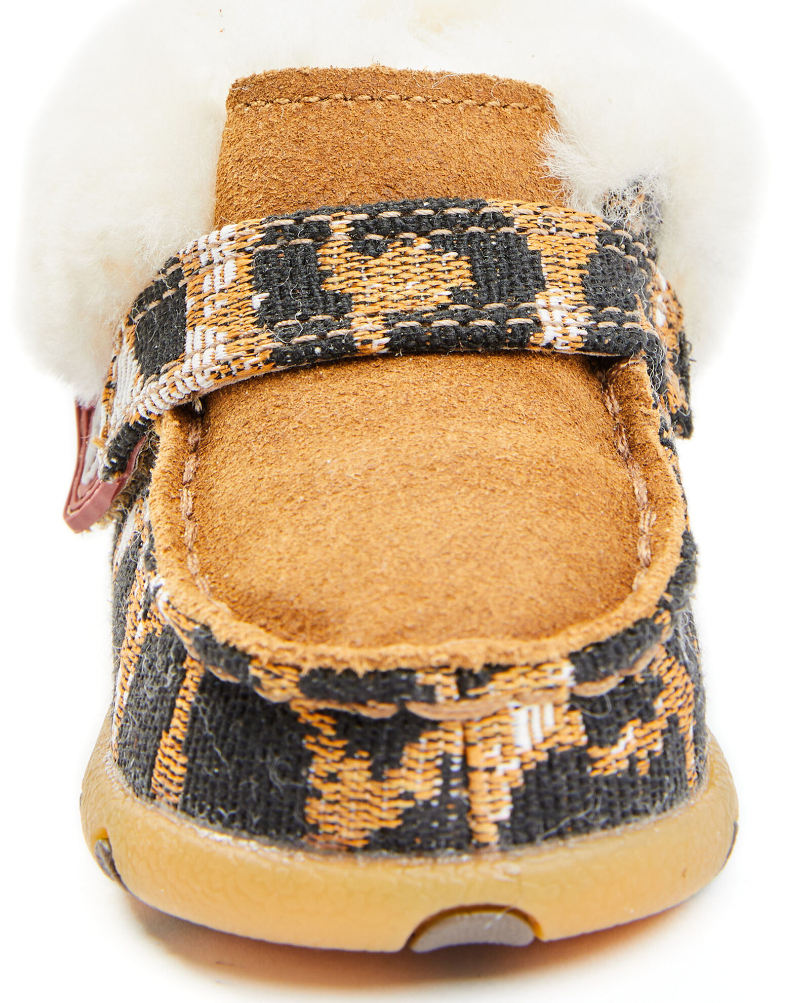 Twisted X Infant Girls Cheetah Print Shoes Moc Toe Sheplers