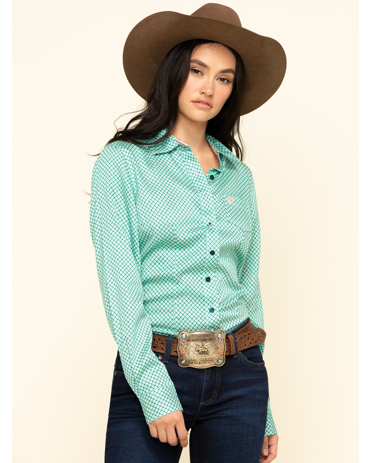 western dress jeans top