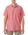 Image #1 - 5.11 Tactical Men's Ares Short Sleeve Button Down Work Shirt , Red, hi-res