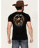 Image #1 - Pendleton Men's Horseshoe Scenic Logo Short Sleeve Graphic T-Shirt, Black, hi-res