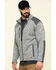 Image #3 - Ariat Men's FR Caldwell Zip-Up Work Sweater Jacket - Big , Charcoal, hi-res