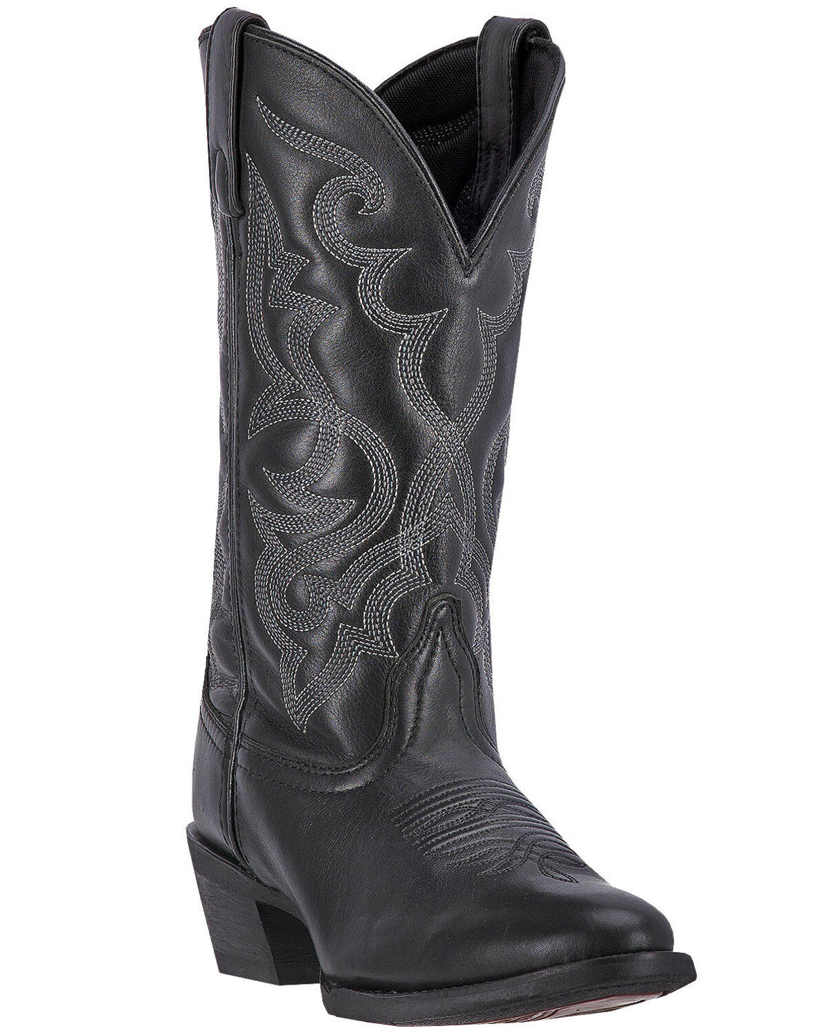 Image #2 - Laredo Women's Maddie Western Boots - Round Toe, Black, hi-res