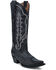 Image #1 - Circle G Women's Embroidered Western Boots - Snip Toe, Black, hi-res