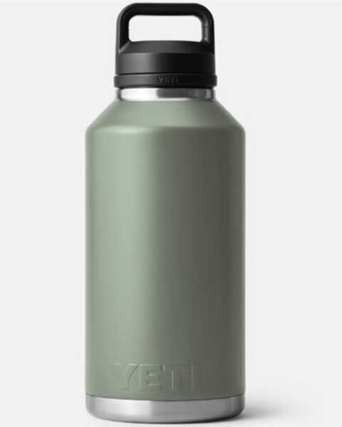 Image #2 - Yeti Rambler® 64oz Water Bottle with Chug Cap , Green, hi-res