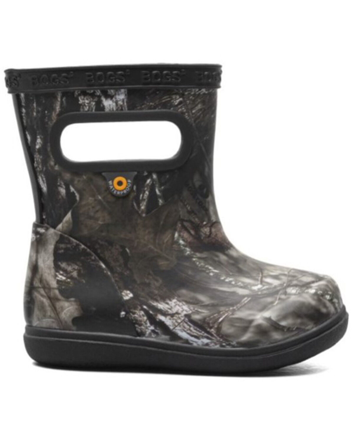 Image #2 - Bogs Boys' Skipper II Camo Rain Boots - Round Toe, Moss Green, hi-res
