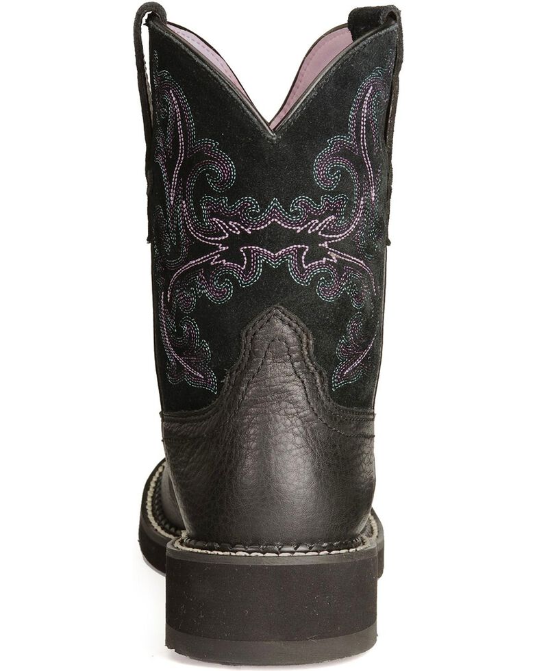 Ariat Fatbaby Black Deertan Cowgirl Boots Sheplers