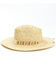 Image #3 - Nikki Beach Women's Tulum Milan Straw Fashion Hat, Natural, hi-res