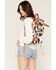 Image #1 - Wrangler Women's Cow Print Backpack, Brown, hi-res