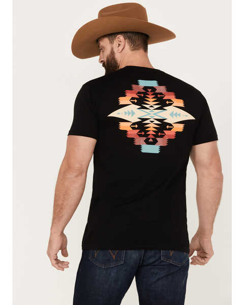 Image #1 - Pendleton Men's Tucson Short Sleeve Graphic T-Shirt, Black, hi-res